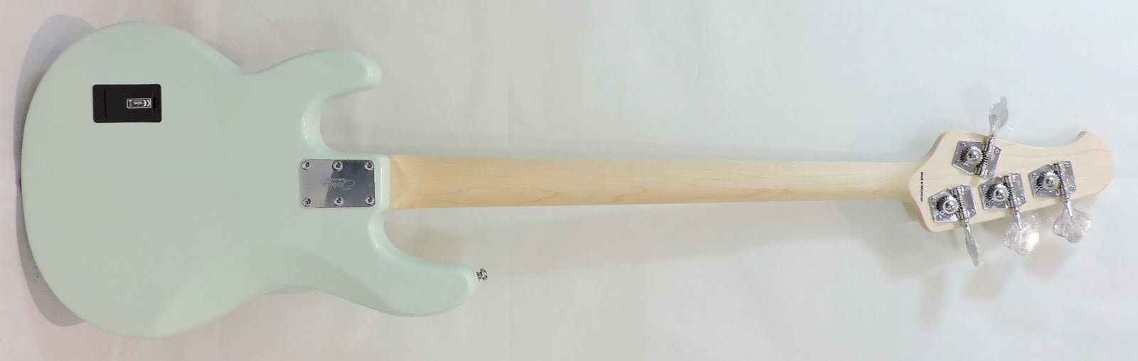 Sterling by MusicMan Sub Ray 4 Bass. Mint Green