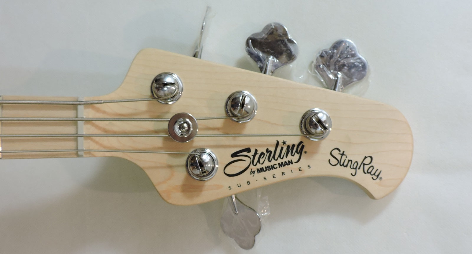 Sterling by MusicMan Sub Ray 4 Bass. Mint Green
