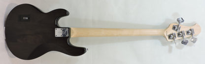 Sterling by MusicMan Sub Ray 4 Bass. Trans Black Satin