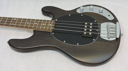 Sterling by MusicMan Sub Ray 4 Bass. Trans Black Satin