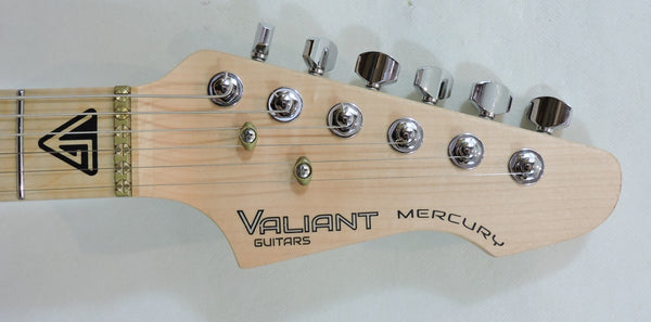 Valiant Mercury ‘Blue In Green’, Maple Neck with Stainless Steel Frets