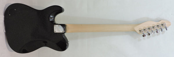 Valiant Titan, Black Sparkle, Stainless Steel Frets