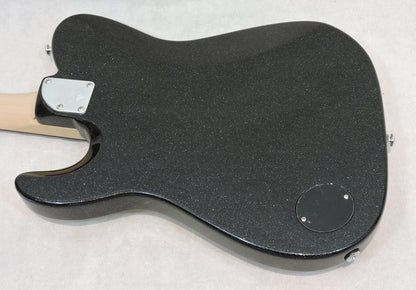 Valiant Titan, Black Sparkle, Stainless Steel Frets