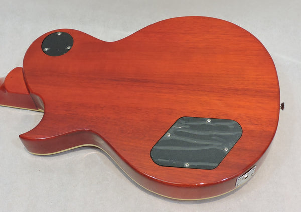 Vintage V100THB Flamed Thru Honeyburst