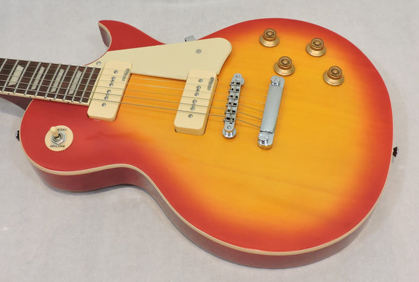 Vintage V100P Reissued Electric Guitar Cherry Sunburst