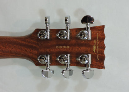 Vintage Performer Series Acoustic Orchestra OM Guitar Natural Gloss