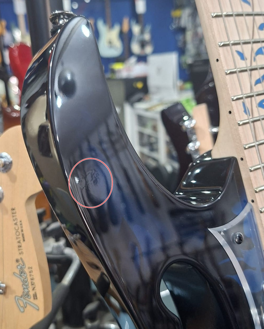 Ibanez Jem-77P Premium, Blue Floral, B stock