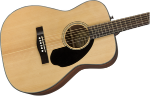 Fender CC-60s Concert Acoustic Guitar. Natural