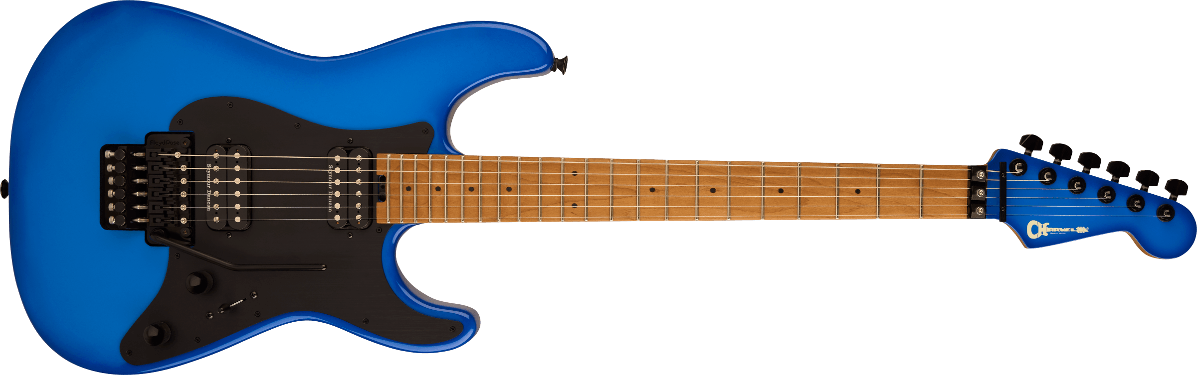 Charvel Pro-Mod Plus So-Cal Style 1 HH FR CM, Blue Burst - COMING NOVEMBER 2025
