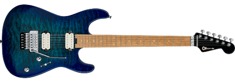 Charvel Pro-Mod Plus San Dimas® Style 1 HH FR CM, Carmalized Maple Fingerboard, Chlorine Burst - COMING MAY 2025