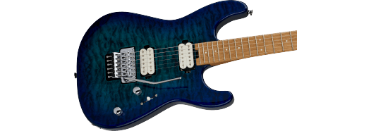 Charvel Pro-Mod Plus San Dimas® Style 1 HH FR CM, Carmalized Maple Fingerboard, Chlorine Burst