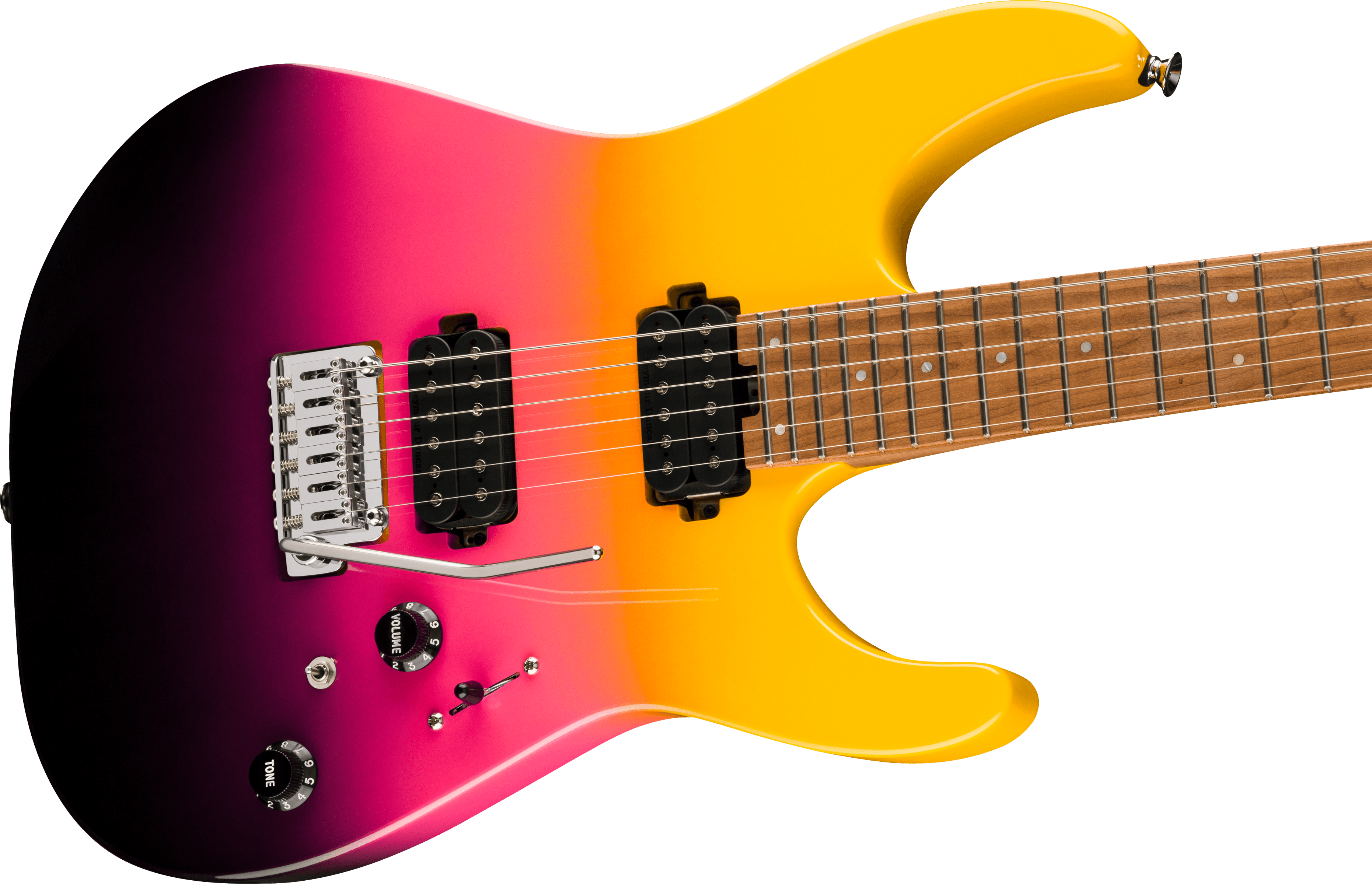 Charvel Pro-Mod DK24 HH 2PT CM, Malibu Sunset, FREE CHARVEL FOAM CORE CASE WORTH £109