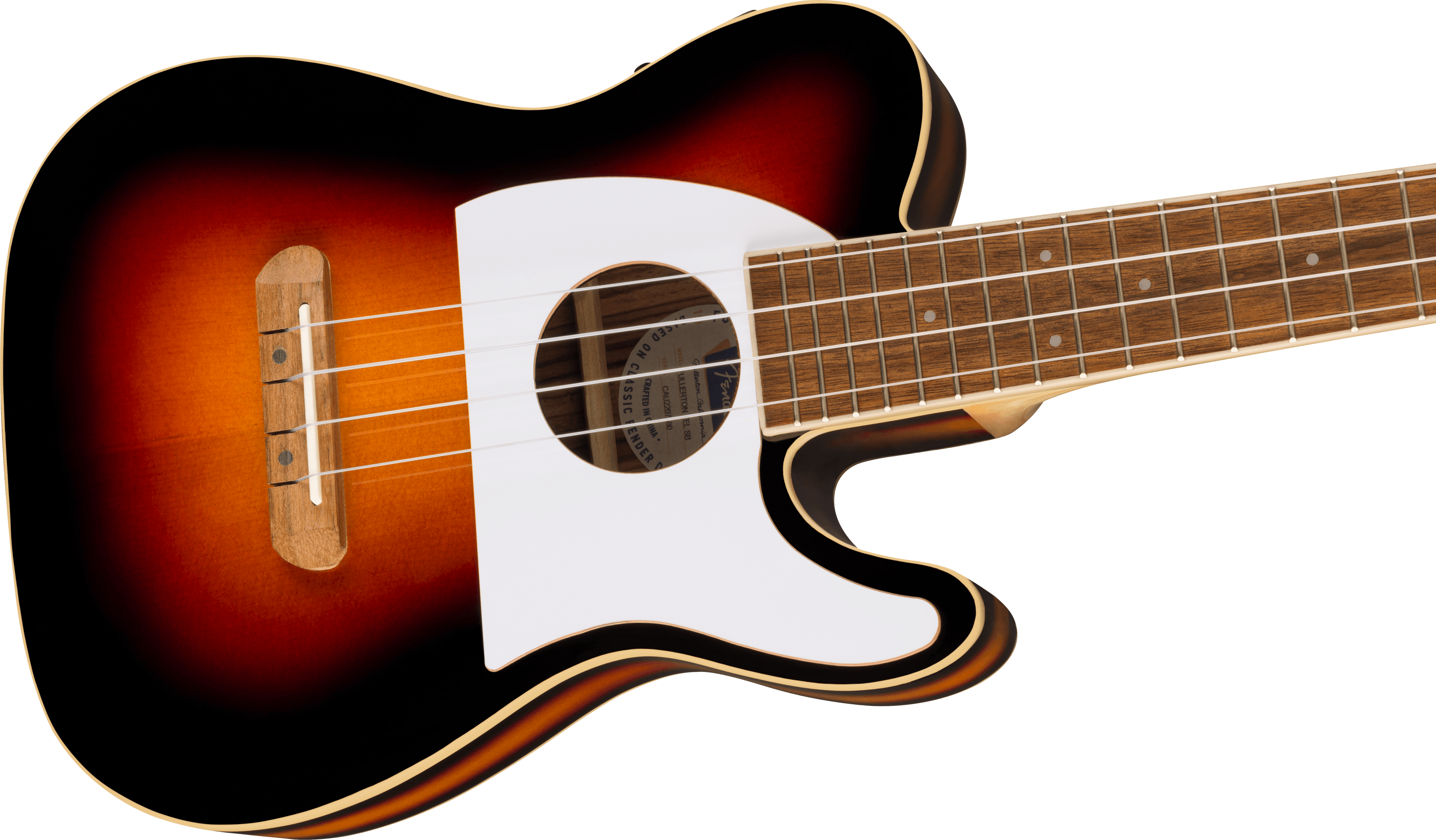 Fender Fullerton Tele® Ukulele 2-Colour Sunburst