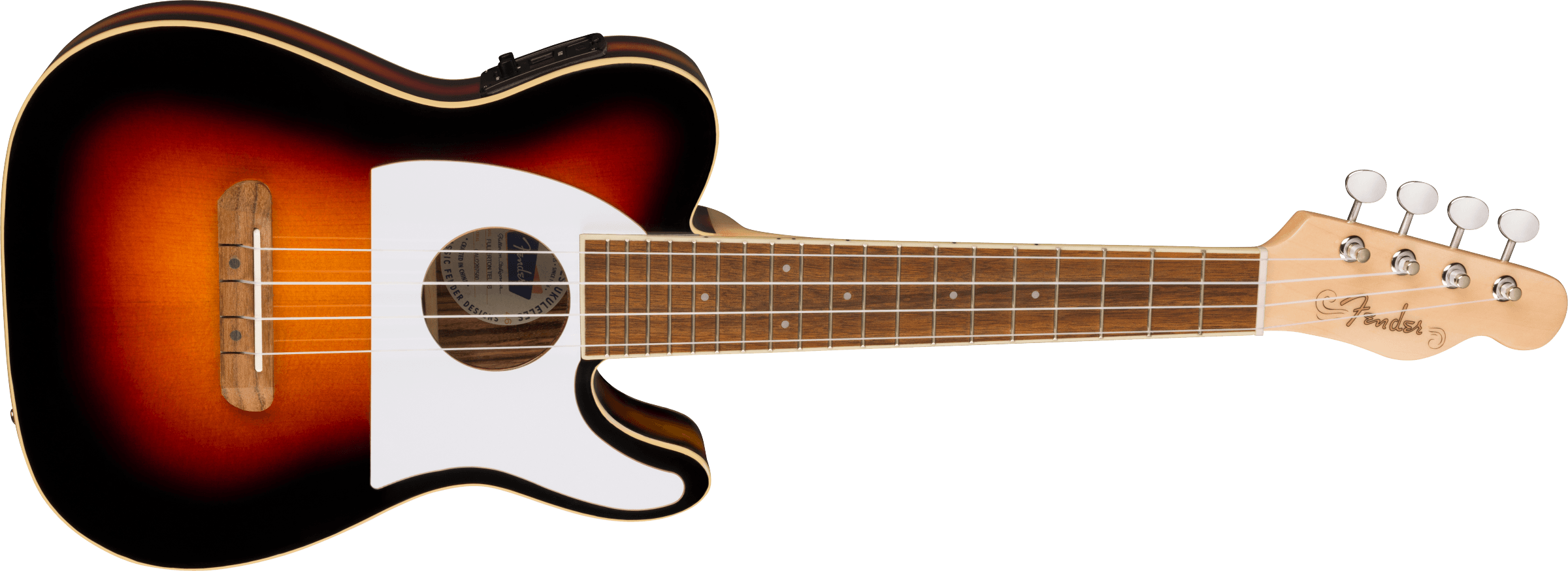 Fender Fullerton Tele® Ukulele 2-Colour Sunburst