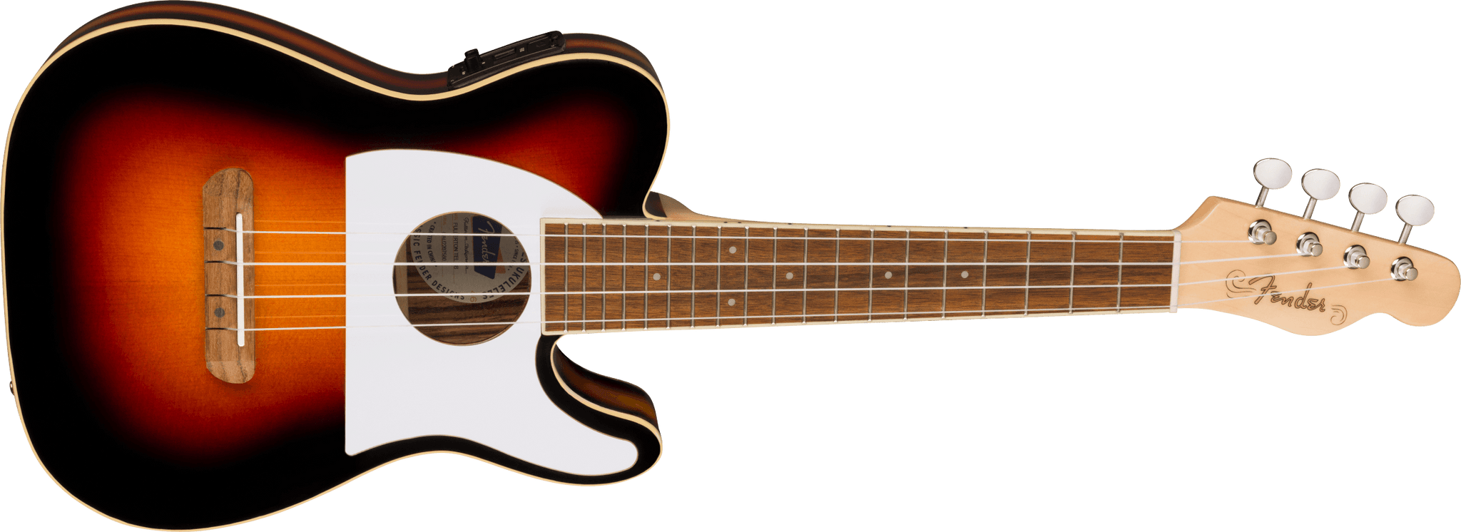 Fender Fullerton Tele® Ukulele 2-Colour Sunburst
