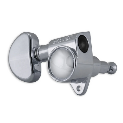 Grover Rotomatics 18:1 Gear Ratio 102-18 Series Chrome Set 3+3