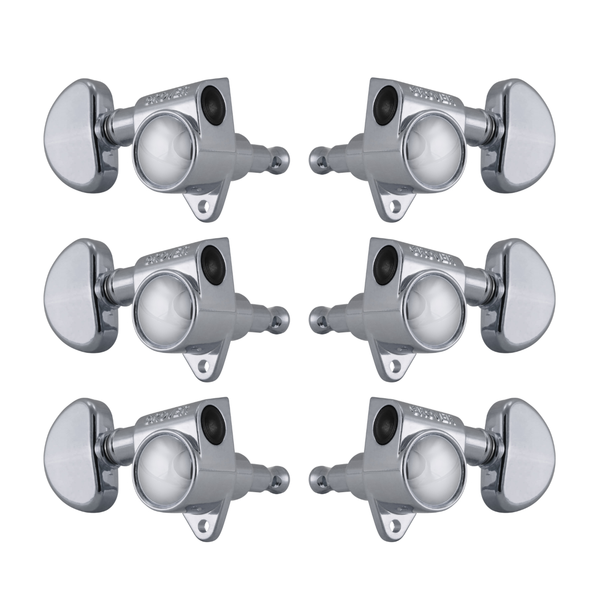 Grover Rotomatics 102c Chrome Machine-heads 3+3