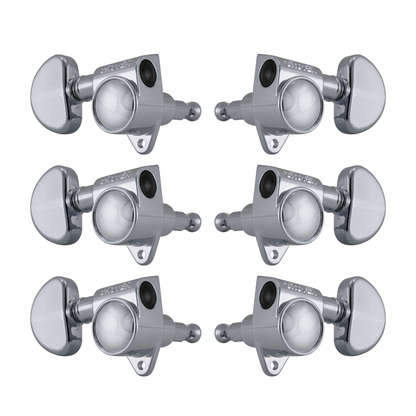 Grover Rotomatics 102c Chrome Machine-heads 3+3