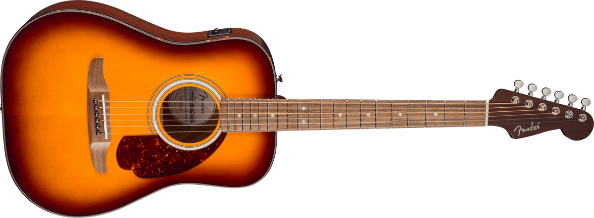 Fender California Deluxe Redondo™ Jr. E, Walnut Fingerboard, Honey Sunburst - COMING OCTOBER 2026