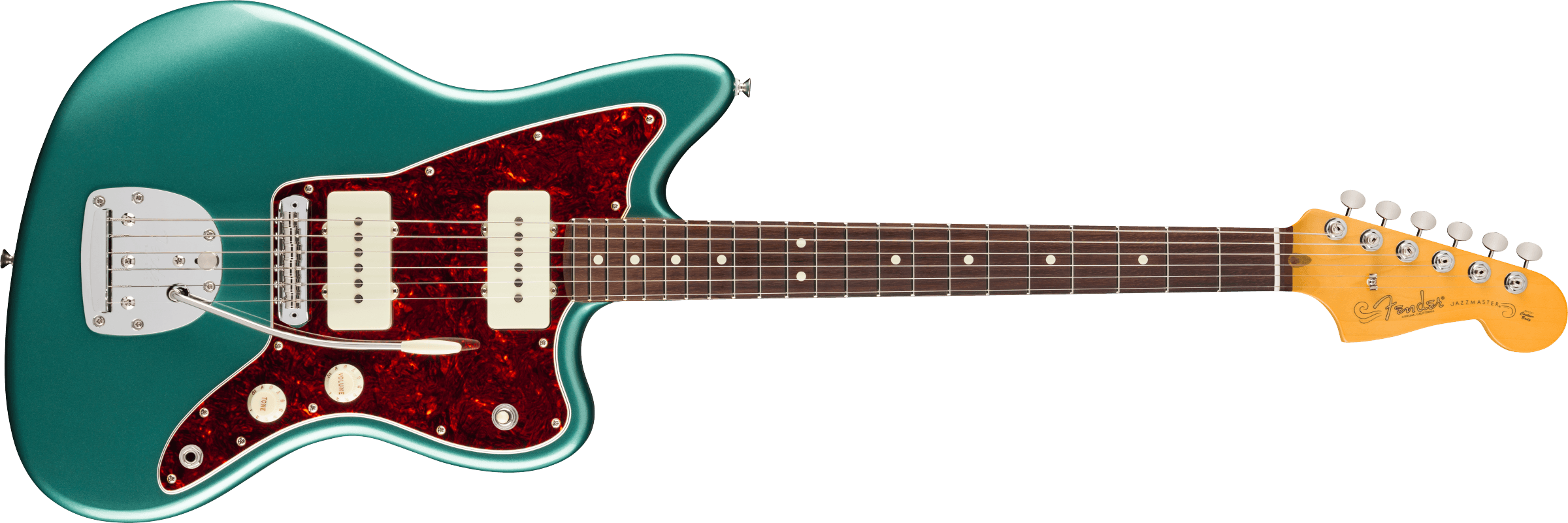 Fender American Professional Classic Jazzmaster, Faded Sherwood Green Metallic - COMING DECEMBER 2025