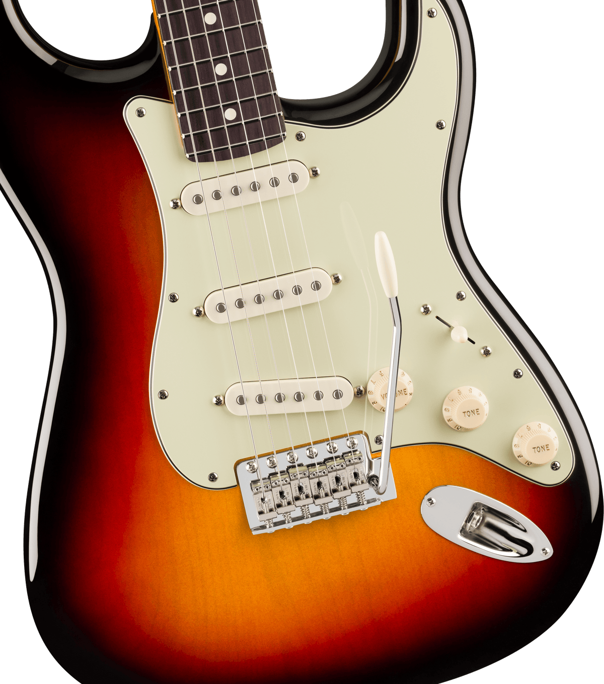 Fender Limited Edition American Professional Classic Stratocaster® featuring the Fender® Silent System™, 3-Color Sunburst - COMING DECEMBER 2026