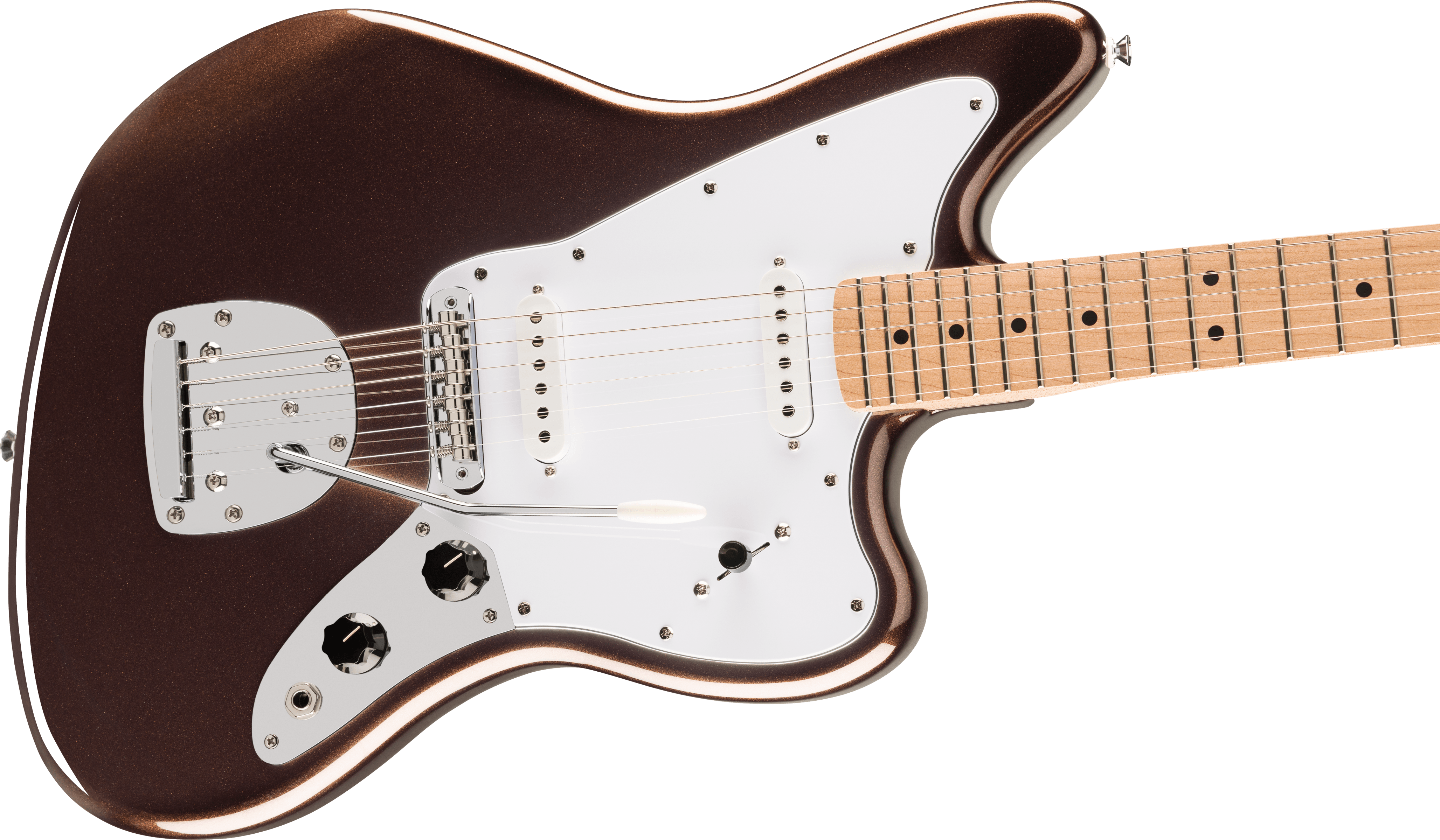 Squier Affinity Series Jaguar, Maple Fingerboard, Mystic Metallic Brown