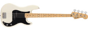 Fender Standard Precision Bass®, Maple Fingerboard, Olympic White - COMING APRIL 2025