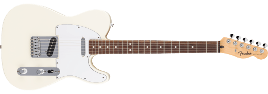 Fender Standard Telecaster, Laurel Fingerboard, White Pickguard, Olympic White