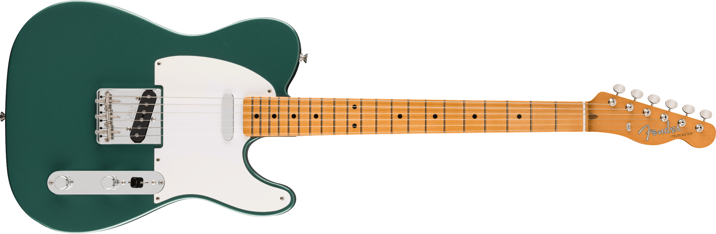 Fender Vintera® III Late '50s Telecaster®, Maple Fingerboard, Sherwood Green Metallic