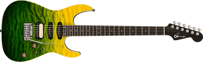 Charvel Pro-Mod Plus Dinky® DK24 HSS 2PT EB QM, Ebony Fingerboard, Zombie Fade - COMING SEPTEMBER 2026