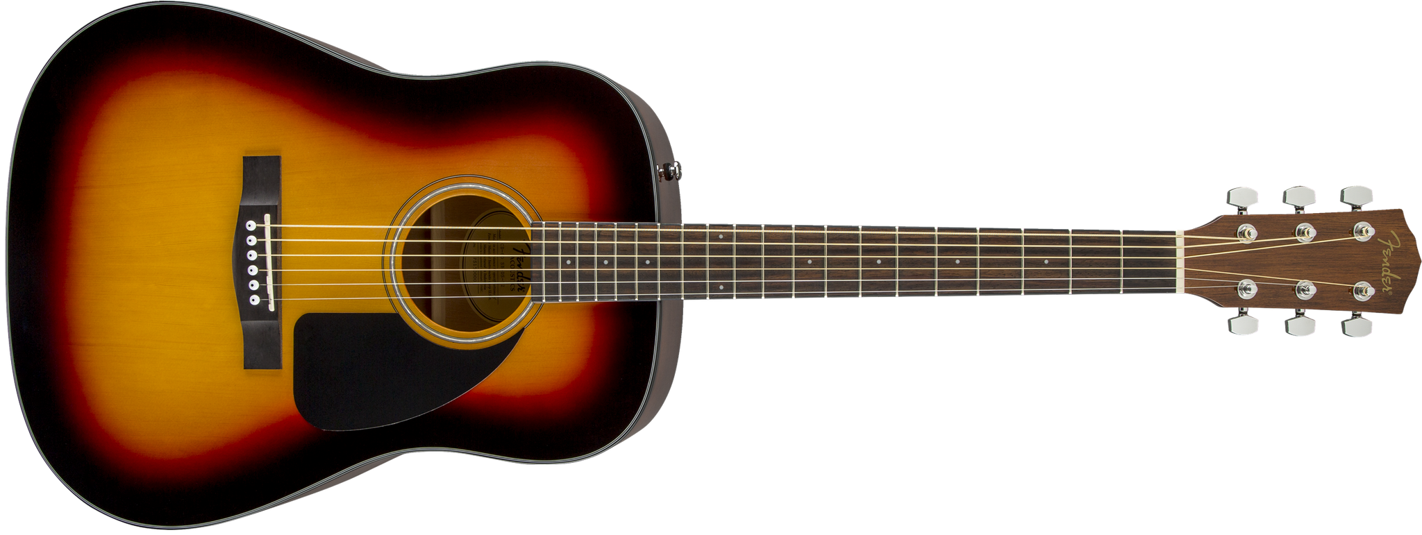 Fender dreadnought sunburst deals