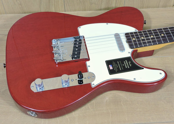 Fender American Vintage II 1963 Telecaster® Crimson Red Transparent RN