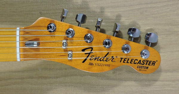 Fender American Vintage II 1977 Telecaster® Custom. Wine, Maple Neck