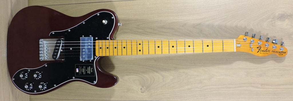 Fender American Vintage II 1977 Telecaster® Custom. Wine, Maple