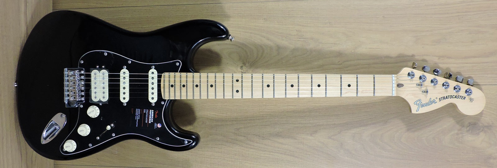 Fender American Performer Stratocaster HSS Black