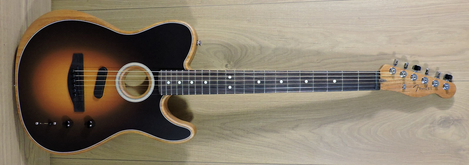 Fender Acoustasonic® Player Telecaster. Shadow Burst®