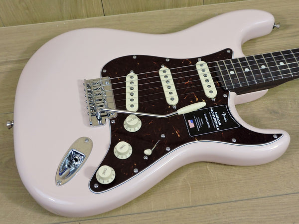Fender American FSR Professional ll Stratocaster. Shell Pink. Solid Rosewood Neck