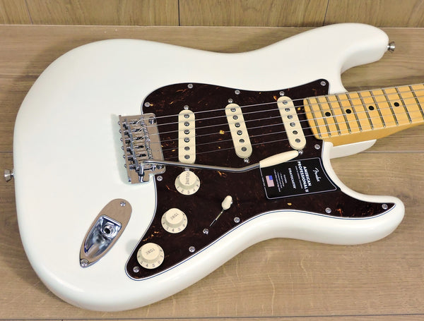 Fender American Professional II Stratocaster Olympic White Maple neck