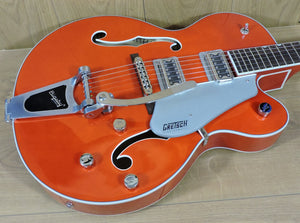 Gretsch G5420T Electromatic® Hollow Body Single-Cut with Bigsby. Orange Stain