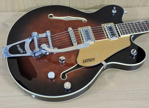 Gretsch G5622T Electromatic® Centre Block Double-Cut with Bigsby®. Single Barrel Burst.