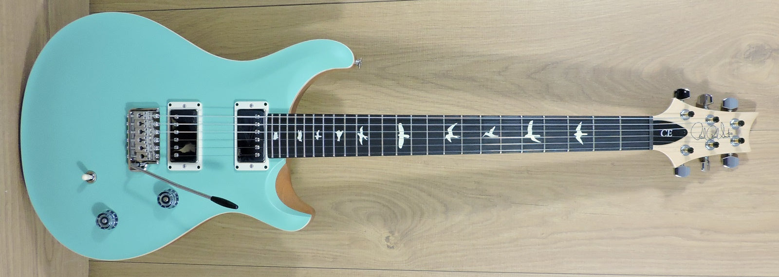 PRS CE 24 Satin Sea Foam Green 'Very Limited Run' Custom Colour