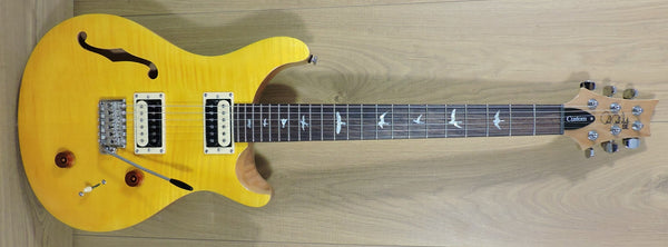 PRS SE Custom 22 Semi-Hollow Santana Yellow