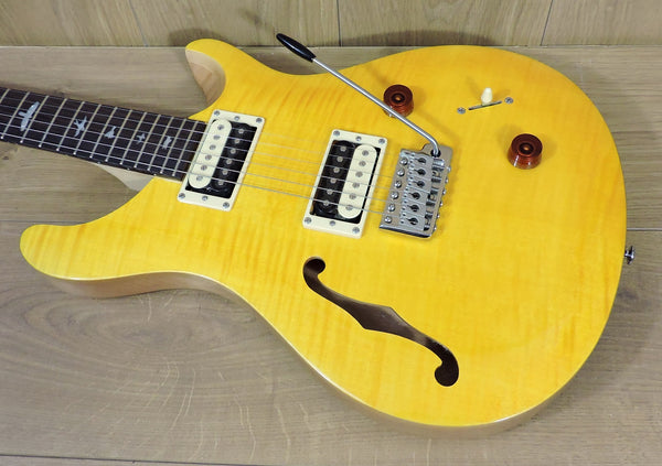 PRS SE Custom 22 Semi-Hollow Santana Yellow