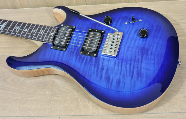 PRS SE Custom 24 Faded Blue Burst