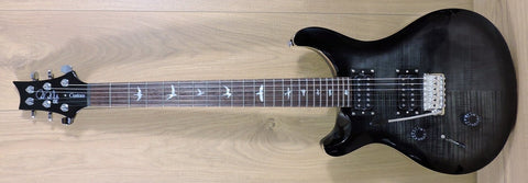 PRS SE Custom 24 'Lefty' Charcoal Burst