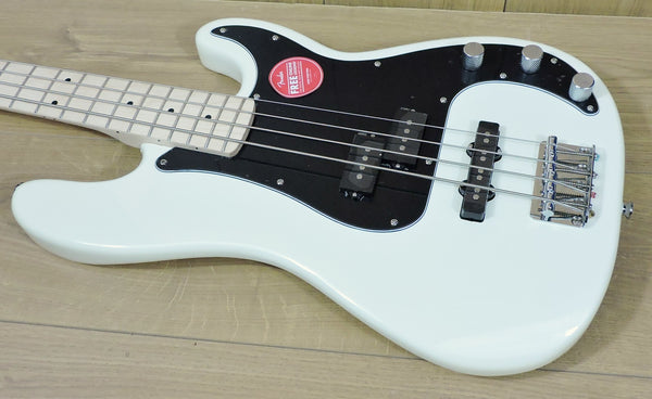 Squier Affinity Series™ Precision BASS® PJ. Olympic White