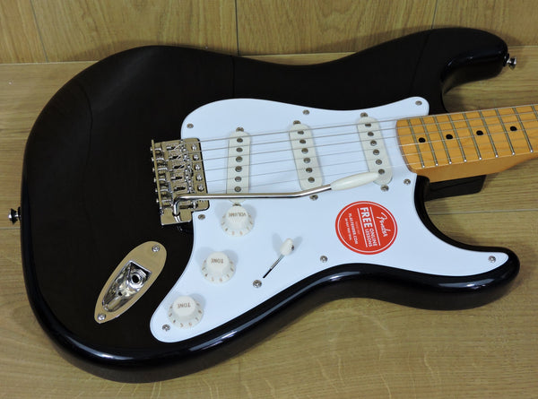 Squier Classic Vibe '50s Stratocaster®. Black Maple Neck.